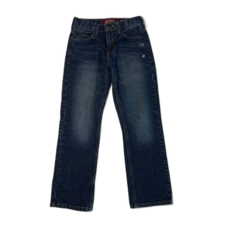 Arizona Jeans Boys 12 Regular Dark Wash Size  Denim Adjustable